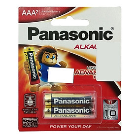 Pin Panasonic Alkaline AAA 1.5V LR03T/2B (2 Viên)