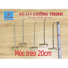 Mua { COMBO 10 CÁI } Móc treo đồ phụ kiện điện thoại  đồ giá kệ siêu thị  đồ hàng hoá  đồ dùng