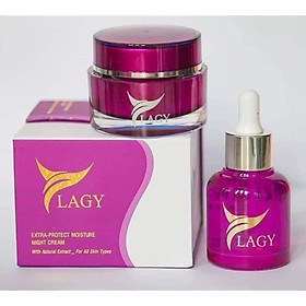 Combo 2 Mỹ Phẩm YLAGY Gồm: Kem Face và Serum Mờ Nám Sạm, Tàn Nhang và Dưỡng Trắng Da