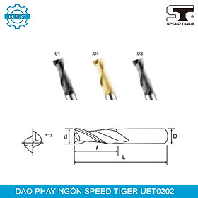 Dao phay vuông Speed Tiger UET0202