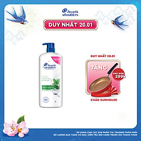 Dầu Gội Head & Shoulders Bạc Hà Mát Lạnh (1200ml)