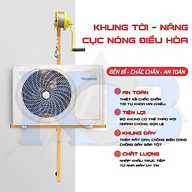 Mua Tời nâng cục nóng điều hòa - Khung nâng hạ dàn nóng điều hòa