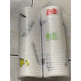 Mua Cuộn giấy lau nhà bếp đa năng 220 tờ màu trắng siêu dai có thể giặt được