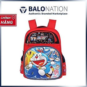 Balo học sinh Hasun HS 803 - Đoremon và cá heo - 40*32*20cm
