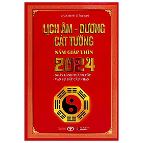 Lịch Âm Dương Cát Tường 2024
