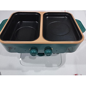 Mua Nồi Lẩu Nướng Mini 2 Ngăn Hàn Quốc - Hàng Chính Hãng