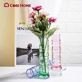 Lọ nhựa , lọ đựng hoa để bàn, lọ trang trí  - 	376134/376135/376136/376137/376138/376139.Nhập khẩu và phân phối chính hãng cobi home