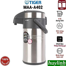 Mua Bình thủy giữ nhiệt bấm rót Tiger MAA-A402 - Dung tích 4 lít - Hàng chính hãng