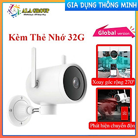 Mua Camera ngoài trời Xiaomi IMILAB xoay 270 độ EC3 2K quốc tế  Xiao.mi  - Hàng Chính Hãng