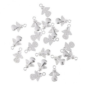 3-5pack 20pcs Angel Pendants Charms Beads Halloween Jewelry Findings  Antique