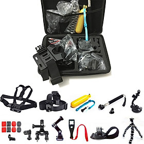 Bộ phụ kiện cho Gopro 4 5 6 7 8 9 Yi Sjcam DJI camera hành động các loại