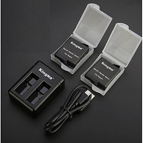 Mua Combo 2 pin 1 sạc đôi Kingma cho Gopro Hero 5 6 7 8 hàng chính hãng.