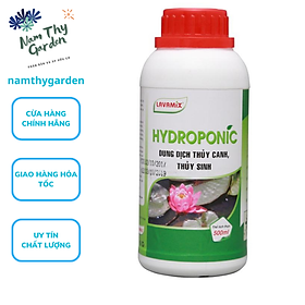 Dung Dịch Thủy Canh, Thủy Sinh HYDROPONIC, Lavamix 500ml, thuy canh trong rau