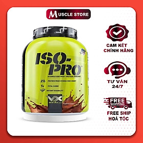 Vitaxtrong ISO PRO 5LBS, Whey Protein 100% Hydrolyzed SIÊU TINH KHIẾT,