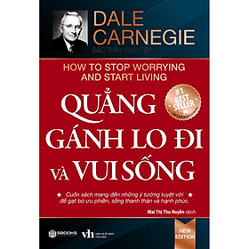 Hình ảnh Sách - Quẳng Gánh Lo Đi Và Vui Sống (Dale Carnegie) - Tái Bản Mới Nhất 2023 - Sbooks