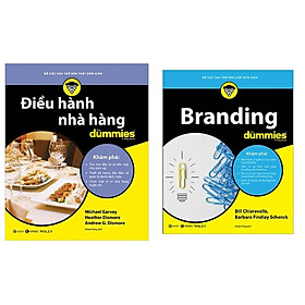 [Download Sách] Combo 2Q: Điều Hành Nhà Hàng For Dummies + Branding For Dummies