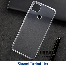 Ốp lưng dành cho Xiaomi Redmi 10A silicon dẻo trong suốt cao cấp A+