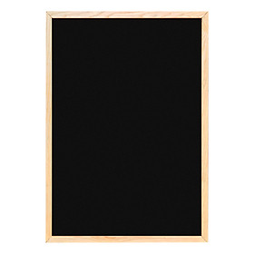 Bảng Menu Khung Gỗ (60 x 80 Cm) - Tặng Kèm Bút Dạ Quang, Hộp Phấn