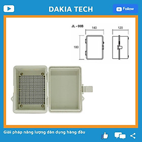 Tủ điện trong nhà và ngoài trời 180x140mm LiOA JL-00B