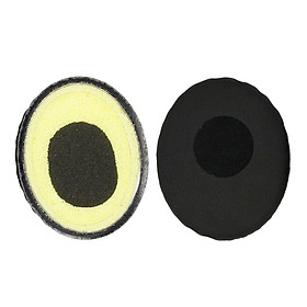 Replacements Ear Pads Eartips Cushions Cover for Sennheiser HD228 HD218 HD219 Headphones Black