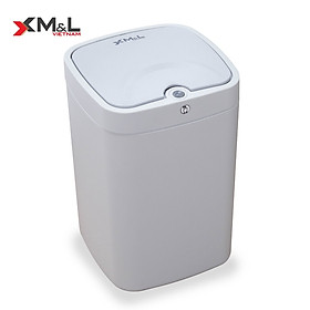 Thùng rác thông minh cảm ứng 18 lít M&L B-JA-18 phong cách sang trọng, đẳng cấp, tiện lợi