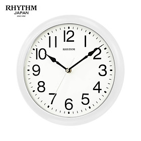 Đồng hồ Rhythm CMG621NR03- Kt 26.2 x 4.0cm, 320g, Vỏ nhựa. Dùng Pin.