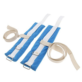 2 Pcs Wrist Arm Ankle Hand Restraint Strap, Limb Holder For Fixing Patients Prevent From Scratch