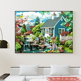 Mua Tranh Sơn Dầu Số Hoá Tự Tô Màu - YN 2