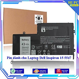 Pin dành cho Laptop Dell Inspiron 15 5547 - Hàng Nhập Khẩu