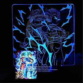 Mua Đèn Ngủ DragonBall Goku x Vegeta Type 03 ADRB9903 16 màu tùy chỉnh