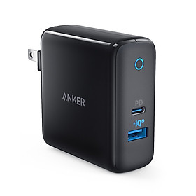 Adapter Sạc 2 Cổng Anker PowerPort II 49.5W - A2321 - Hàng Chính Hãng