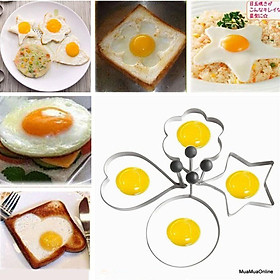Mua Khuôn Inox Chiên Trứng Nhiều Hình