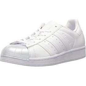 adidas Originals Women's Superstar Glossy Toe W Fashion Sneaker