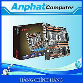 Mua Bo mạch chủ Main T-WOLF Xeon TW-DU99D4 (2*LGA2011-3E5V3-V4/8*DDR4(Chạy được Ram thường)/Lan 1000/2*NVMe-M.2 Sata/2*PCIe16X/2*PCIe1X) - Hàng Chính Hãng