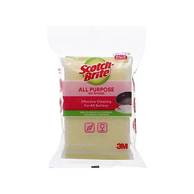 Mua Lưới cọ rửa chén đa năng 3M SCOTCH-BRITE  90mm x 105mm  2 miếng/gói