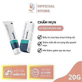 Mua Tuýp thoa kem mụn - thoa ngoài Acnecrush-AB (Adapalene & Benzoyl Peroxide) - Acnecrush AB