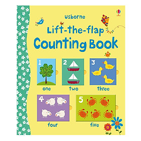 Sách tương tác tiếng Anh - Usborne Lift-The-Flap Counting Book