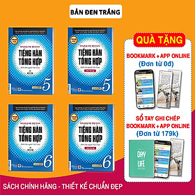 Combo Tiếng Hàn Tổng Hợp Dành Cho Người Việt Nam cao cấp 5 - 6 bản 1 màu(SGK + SBT)