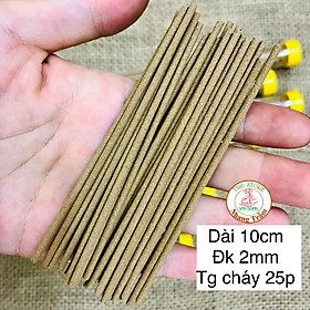 Mua NHANG KHÔNG TĂM TRẦM HƯƠNG QUẢNG NAM NẮP VÀNG- LOẠI SIZE TO- ĐƯỜNG KÍNH 2MM