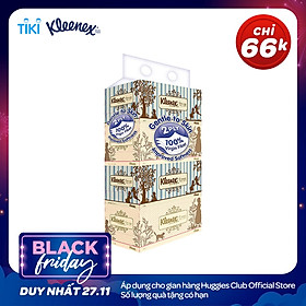 Combo 4 Giấy hộp Kleenex VINTAGE 170 tờ x 2 lớp
