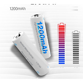 Mua Combo 2 Viên Pin AA  Pin Sạc 1.2V AA 1200mAh Siêu Bền Dùng Cho Đèn Pin  Đồ Chơi  Mic Karaoke  Đồng Hồ  Đồ Gia Dụng