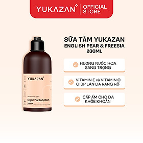 Sữa Tắm Cấp Ẩm Yukazan Hương Nước Hoa English Pear & Freesia 230ml