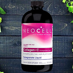 Thực phẩm chức năng Collagen Lựu NeoCell dạng nước 4000mg - NeoCell Collagen Pomegranate Liquid 4000mg