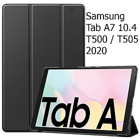 Hình ảnh Bao Da Cover Dành Cho Máy Tính Bảng Samsung Tab A7 10.4 T500 / T505 2020 Hỗ Trợ Smart Cover