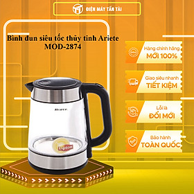 Mua Bình Đun Siêu Tốc Thủy Tinh Ariete 1.7L MOD.2874 - Ý - Hàng Chính Hãng