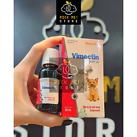 Vemedim Vimectin pour on Phòng và Tri Ve, Bọ Chét, Mạt cho Chó Mèo, Chim Cảnh, Gia Cầm
