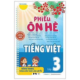 Phiếu Ôn Hè Tiếng Việt Lớp 3 (Mega)