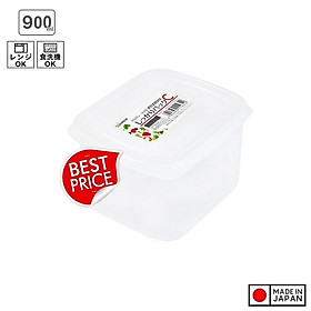 Mua Hộp nhựa nắp kín hình chữ nhật 900ml Nội địa Nhật Bản