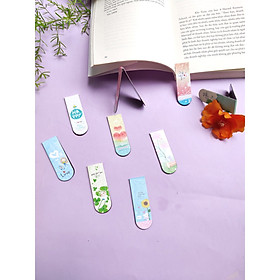Combo 9 Bookmark Nam Châm Đánh Dấu Sách - Động Vật Dễ Thương (Mẫu Ngẫu Nhiên)