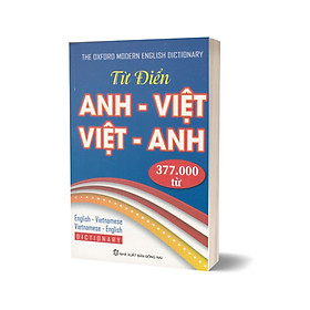 Từ Điển Anh – Việt , Việt – Anh 377.000 Từ